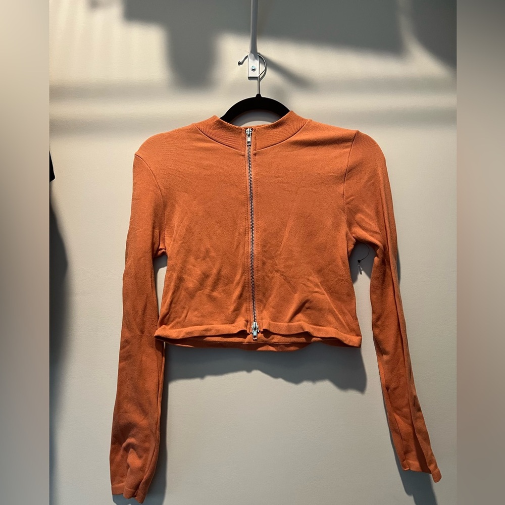 Paxton double zip scuba style top